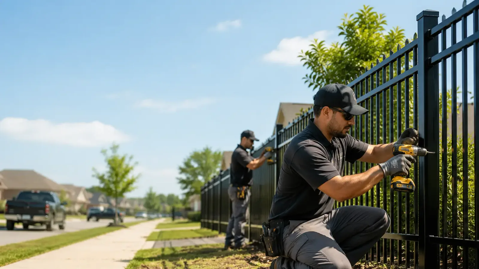 Metal Fence Installation in Greentown, IN